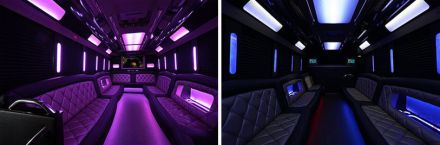 one of our party bus rentals